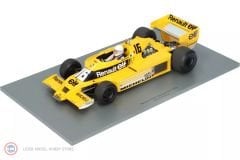 1:18 Spark 1979 Renault Formula 1 RS01 #16 Belgium GP R. Arnoux