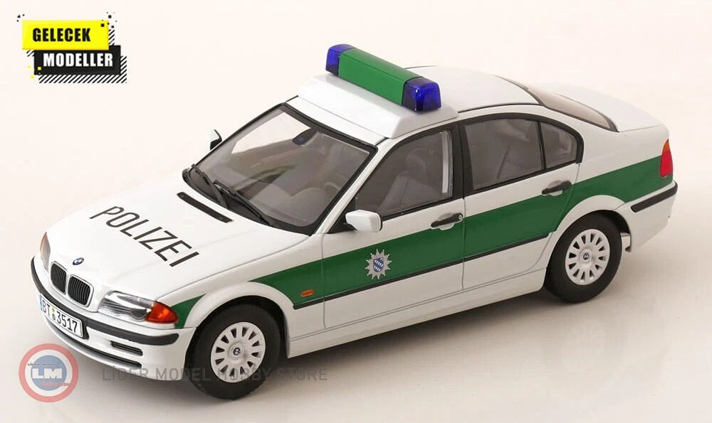 1:18 KK Scale 1999 BMW E46 M3 Limousine ''Polizei''