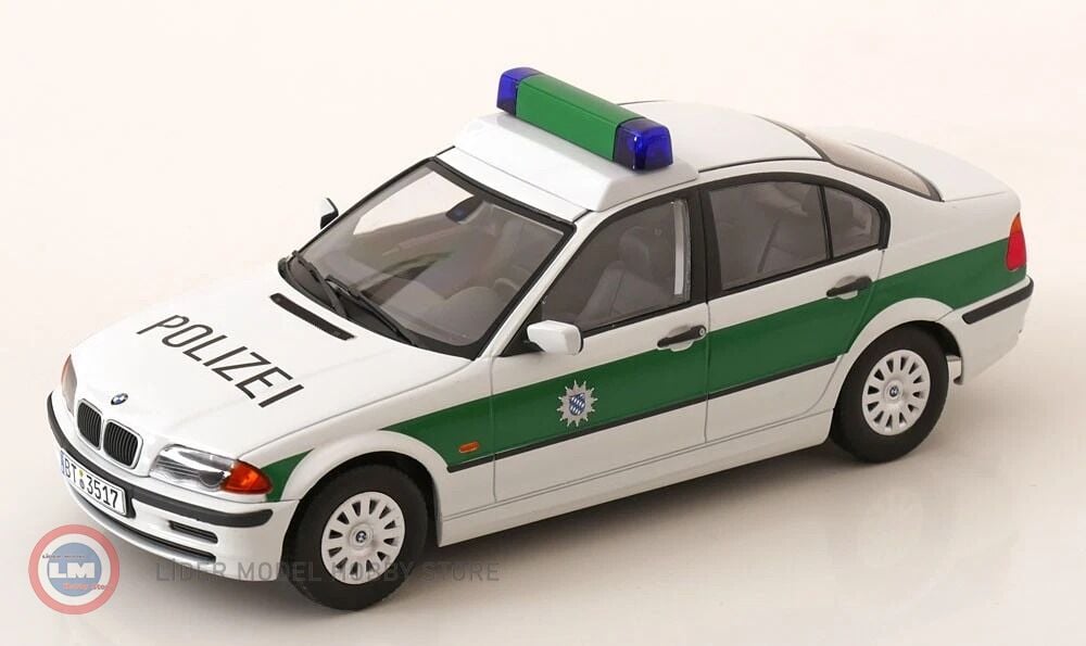 1:18 KK Scale 1999 BMW E46 M3 Limousine ''Polizei''
