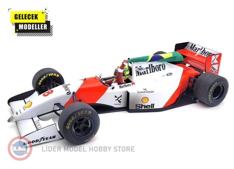 1:18 Minichamps 1993 Mclaren FORD MP48 –  #8 AYRTON SENNA