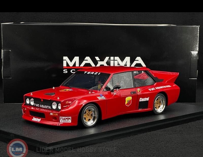 MAXIMA - 1:18 MAXIMA 1979 Fiat 131 ABARTH #15 SE035 TURBO