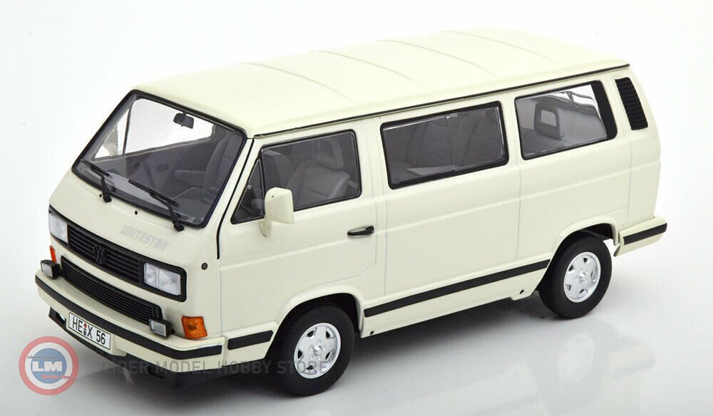 1:18 Norev 1990 Volkswagen T3 WhiteStar Multivan