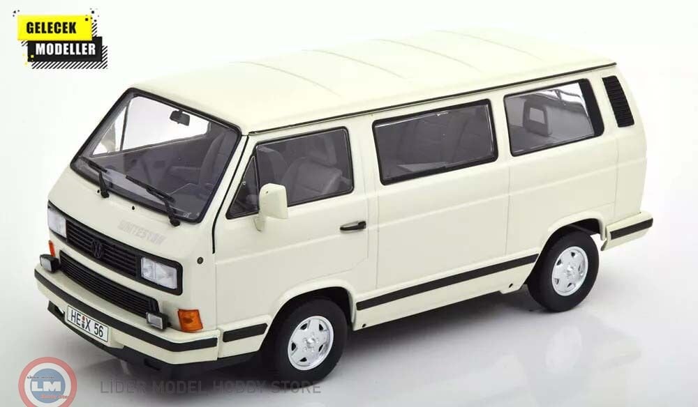1:18 Norev 1990 Volkswagen T3 WhiteStar Multivan
