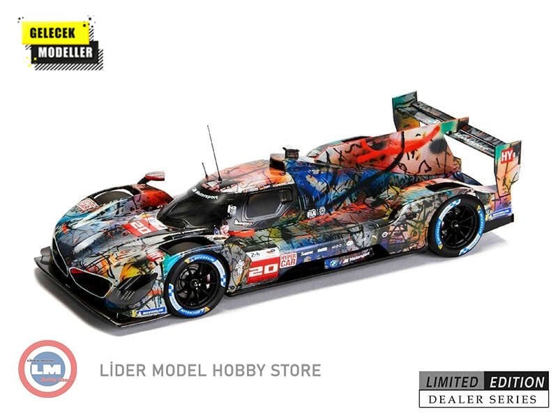 1:18 Minichamps 2024 BMW M Hybird V8 M Team WRT Art Car Vander Linde Frijns Rast