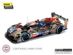 1:18 Minichamps 2024 BMW M Hybird V8 M Team WRT Art Car Vander Linde Frijns Rast