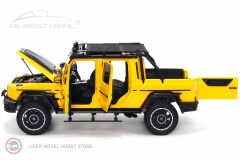 1:18 Almost Real 2020 Mercedes Benz Brabus G800 Adventure XLP Yellow