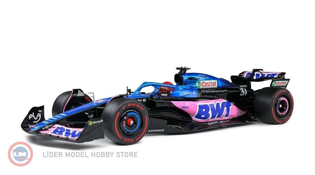 1:18 2023 BWT Alpine F1 Team #31 Esteban Ocon, Monaco GP Formula 1
