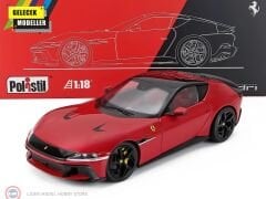 1:18 Polistil 2024 Ferrari 12 CILINDRI + SHOWCASE
