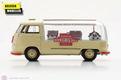 1:18 Schuco 1954 Volkswagen T1 advertisement van Schwäbisch Hall