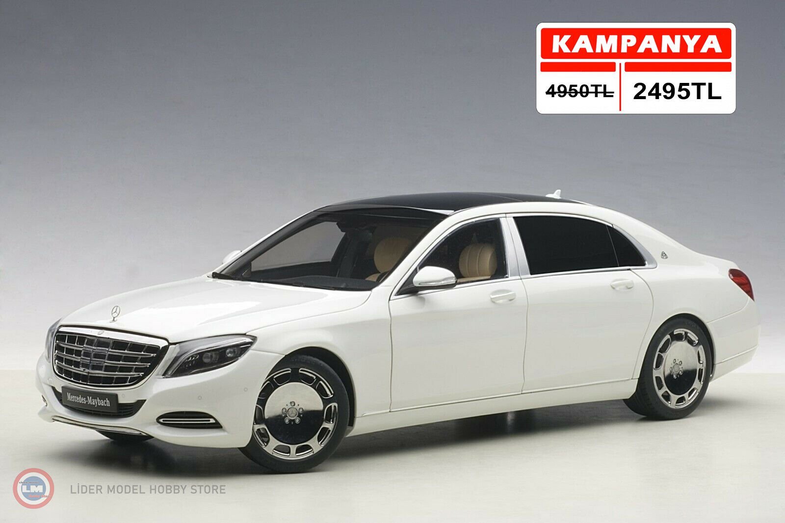 1:18 2015 Mercedes Benz Maybach S Class (S600) SWB