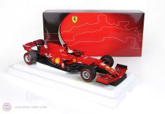 1:18 2021 Ferrari SF21 Scuderia Ferrari  Charles Leclerc & Emiglia Romagna  GP Intermediate Tyres (Red)
