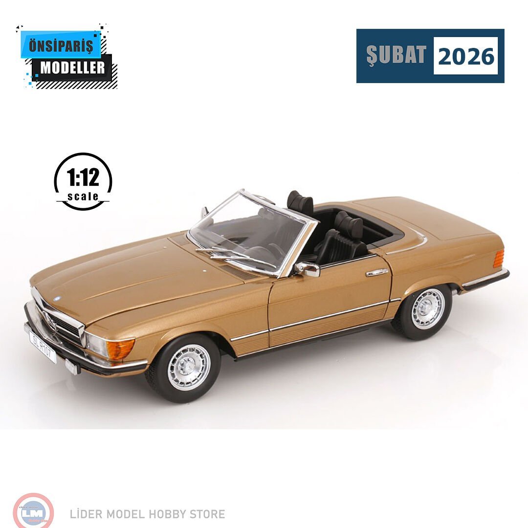 1:12 KK Scale 1985 Mercedes Benz 450 SL R107 Soft Top