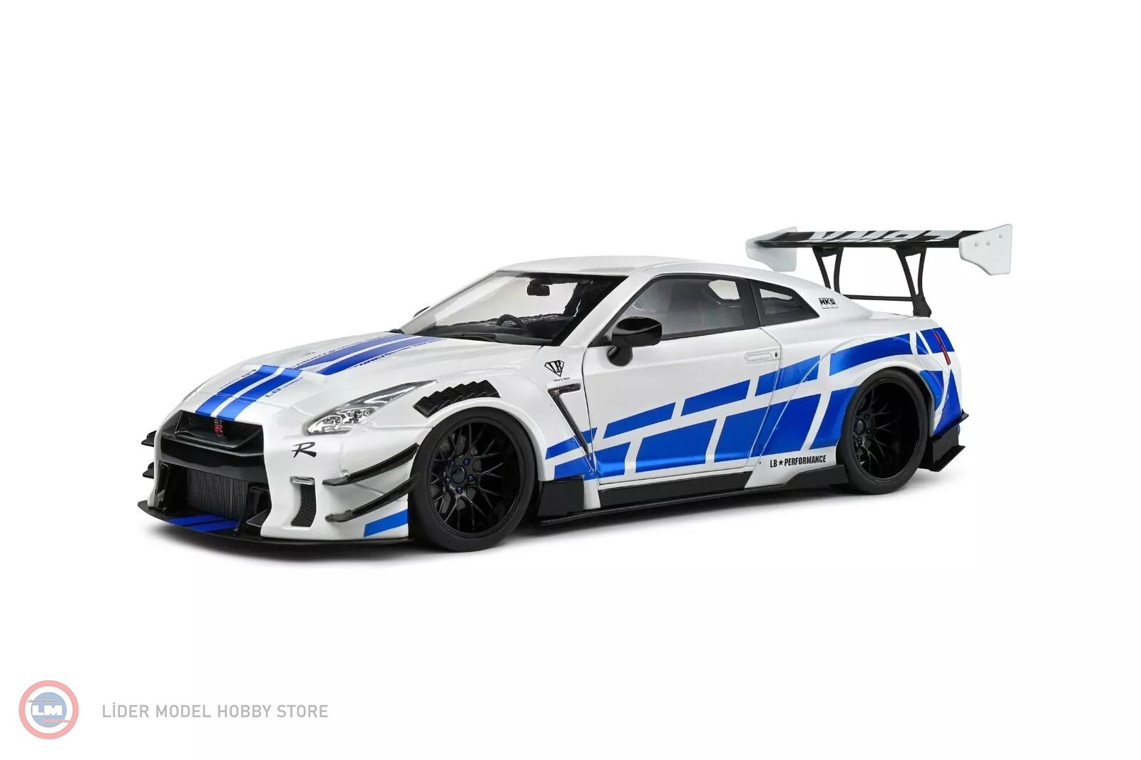 Solido - 1:18 Solido Nissan GT-R (R35) LBWK Body Kit Paul Tribute