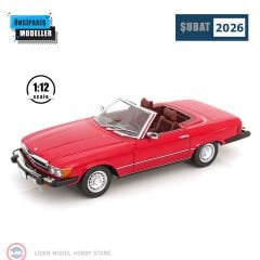 1:12 KK Scale 1979 Mercedes Benz 450 SL R107 US Version Soft Top Dallas TV Series