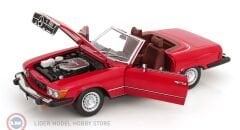 1:12 KK Scale 1979 Mercedes Benz 450 SL R107 US Version Soft Top Dallas TV Series