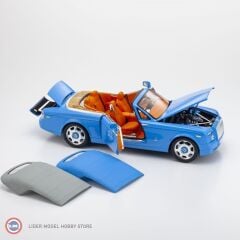 1:18 Kyosho 2008 Rolls Royce Phantom Drophead Coupe Light Blue
