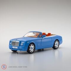 1:18 Kyosho 2008 Rolls Royce Phantom Drophead Coupe Light Blue