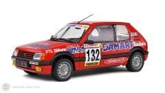 1:18 1986 Peugeot 205 GTI 1.6L Red #132 Delecour Pauwels Rallye
