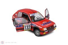 1:18 1986 Peugeot 205 GTI 1.6L Red #132 Delecour Pauwels Rallye