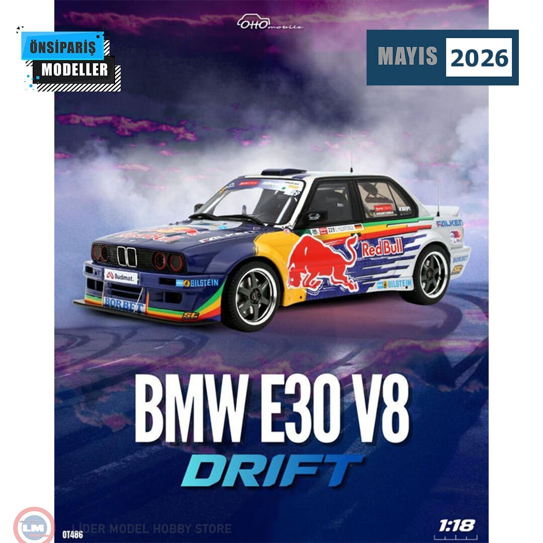 1:18 Otto 2023 BMW E30 V8 Drift