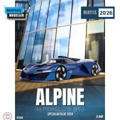 1:18 Otto 2024 Renault Alpine Alpen Glow HY6 Specular Blue
