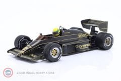 1:18 1985 Lotus 97T Pole Position and winner Portugal GP (Estoril) formula 1 1985 John Player Special Team Lotus Ayrton Senna