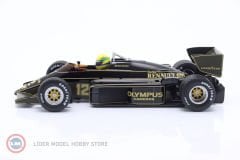 1:18 1985 Lotus 97T Pole Position and winner Portugal GP (Estoril) formula 1 1985 John Player Special Team Lotus Ayrton Senna