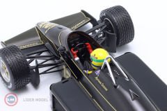 1:18 1985 Lotus 97T Pole Position and winner Portugal GP (Estoril) formula 1 1985 John Player Special Team Lotus Ayrton Senna