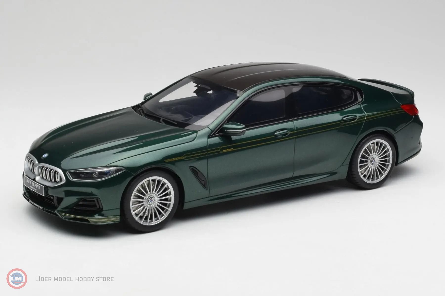 1:18 GT Spirit 2023 BMW ALPINA B8 GRAN COUPE Green