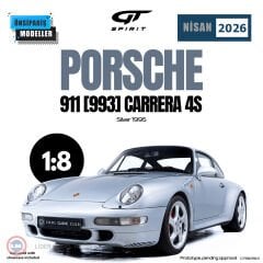 1:8 GT Spirit 1995 Porsche 911 993 Carrera 4S Coupe Con Vetrina With Showcase