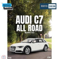 1:18 Otto 2015 Audi C7 Allroad Ibis White