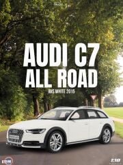 1:18 Otto 2015 Audi C7 Allroad Ibis White