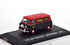 1:43 1958 Fiat 600 Furgone Mokarabia Caffe