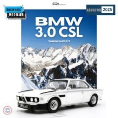 1:18 1972 BMW 3.0 CSL Chamonix White
