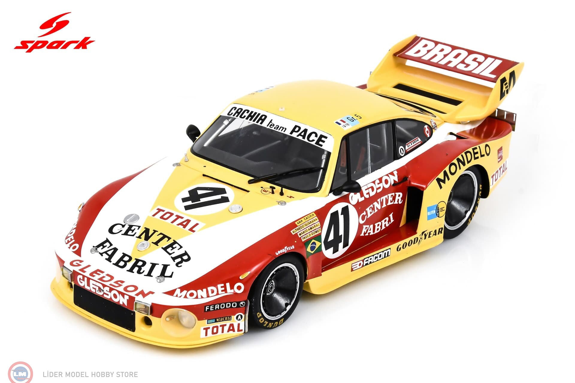 1:18 Spark Porsche 935 #41 7th Le Mans 24H 1978