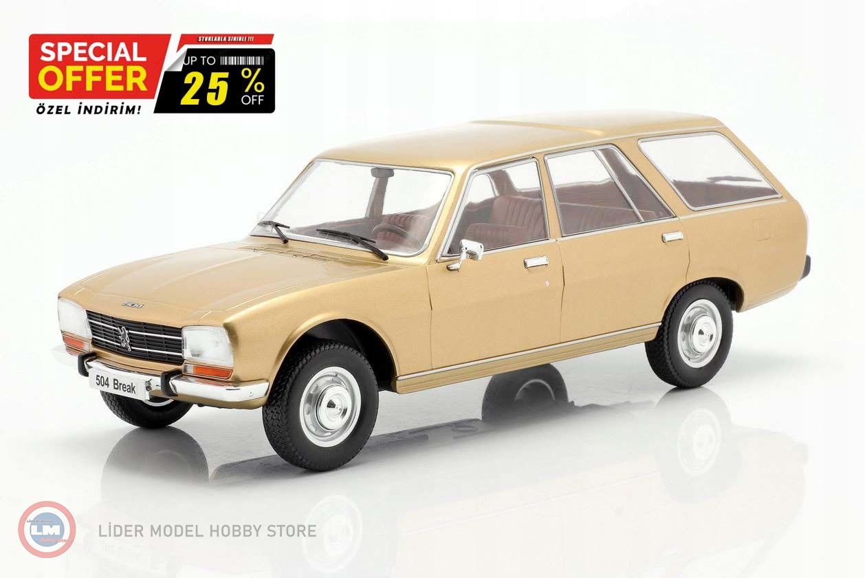 1:18 1976 Peugeot 504 Break