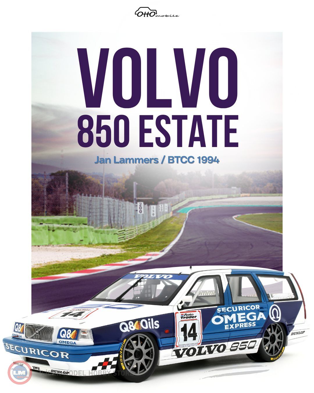1:18 1994 Volvo 850 Estate BTCC
