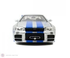 1:24 Jada 2003 Brian's Nissan Skyline GT-R (R34) Fast & Furious
