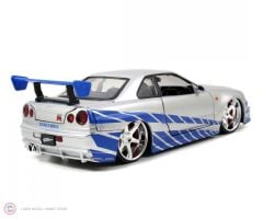1:24 Jada 2003 Brian's Nissan Skyline GT-R (R34) Fast & Furious