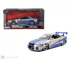 1:24 2003 Brian's Nissan Skyline GT-R (R34) Fast & Furious