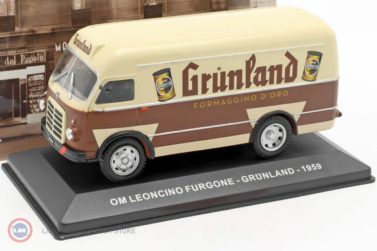 1:43 1959 OM Leoncino Furgone - Grunland