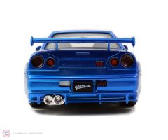 1:24 Jada 2002 Brian's Nissan Skyline GT-R (R34) Fast & Furious