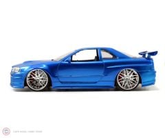 1:24 Jada 2002 Brian's Nissan Skyline GT-R (R34) Fast & Furious