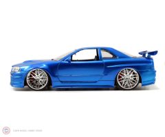 1:24 Jada 2002 Brian's Nissan Skyline GT-R (R34) Fast & Furious