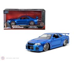 1:24 Jada 2002 Brian's Nissan Skyline GT-R (R34) Fast & Furious