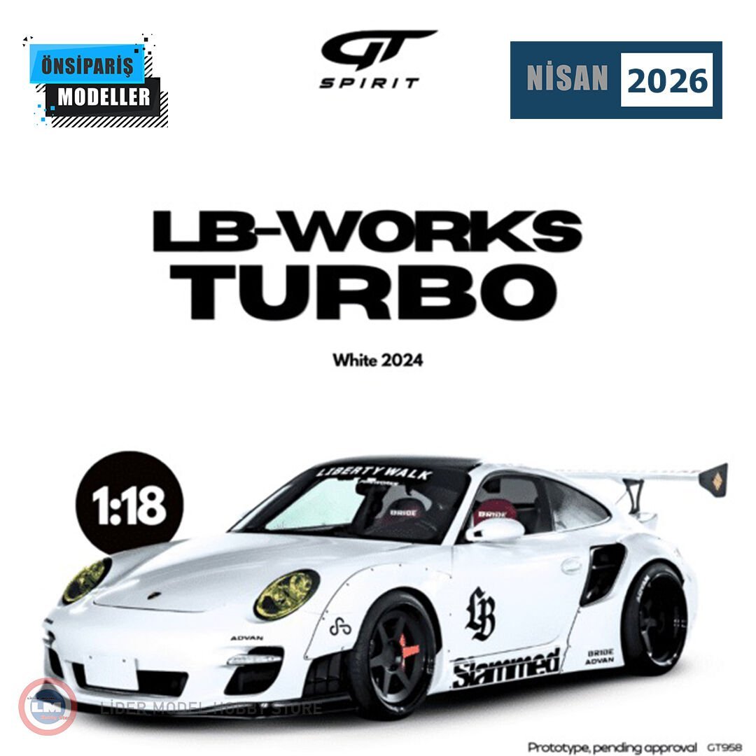 1:18 GT Spirit 2024 Porsche 911 997 Turbo Coupe LBWK