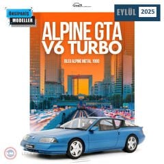 1:18 1990 Renault Alpine GTA V6 Turbo Alpine Metal