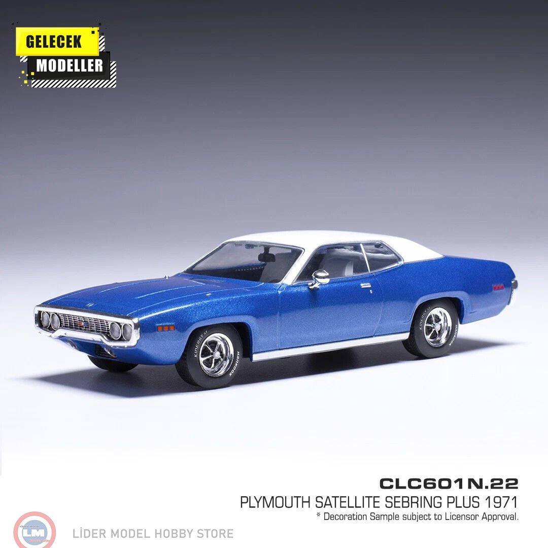 1:43 IXO 1971 Plymouth Satellite Sebring Plus