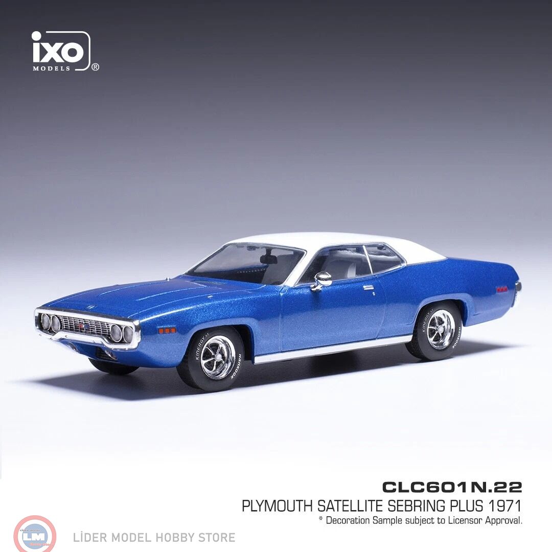1:43 IXO 1971 Plymouth Satellite Sebring Plus