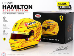 1:2 Miniature Helmets Lewis Hamilton – #44 Scuderia Ferrari 2026 Kask
